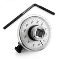 Torque Wrench Torquemeter Dial Automotive Tools Hand Tool Auto Service Equipment Garage Tools Calibrated In Degrees Oasis Select sliver