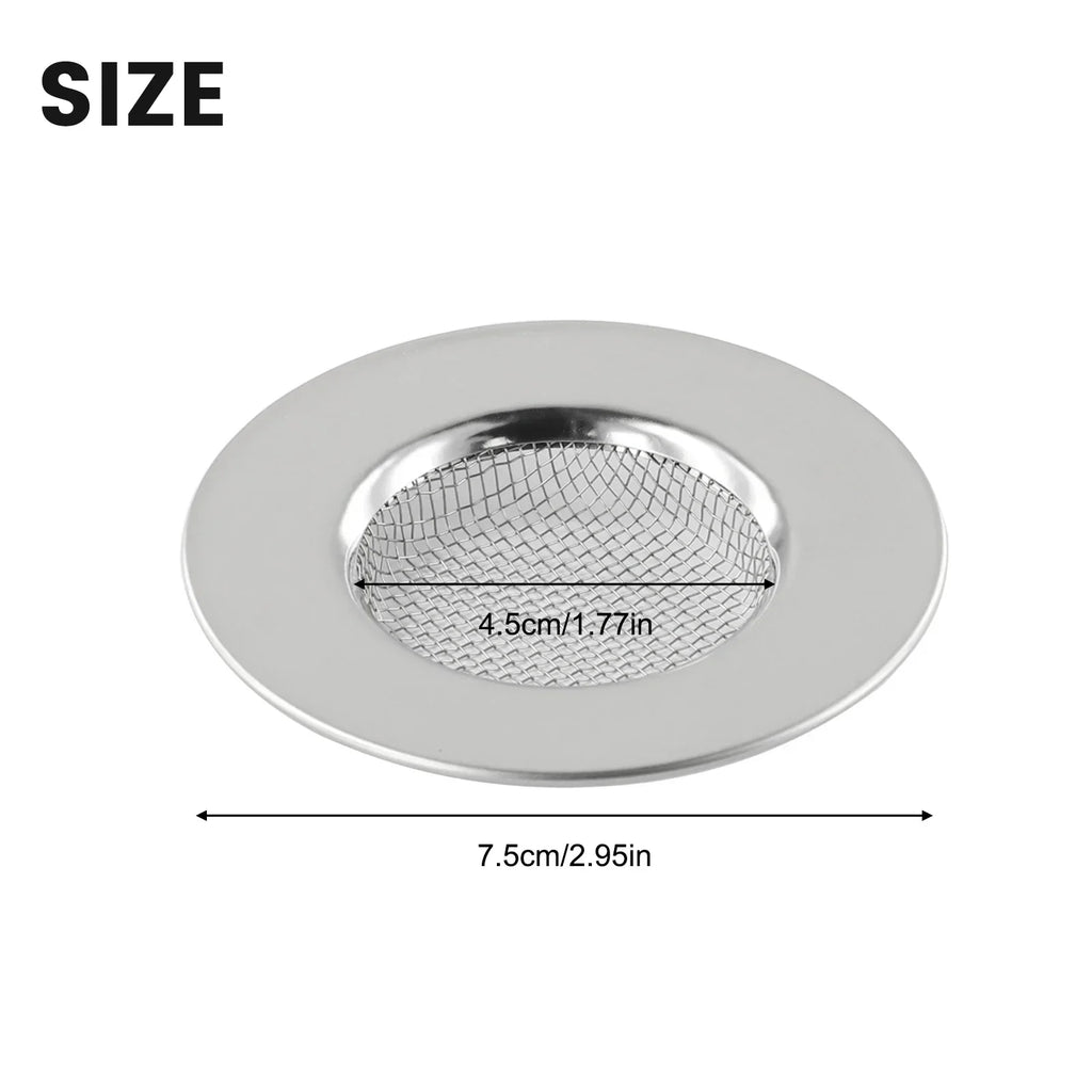 7.5 Cm Bathtub Hair Catcher Stopper Stainless Steel Shower Drain Hole Filter Trap Kitchen Metal Sink Strainer Floor Drain Oasis Select