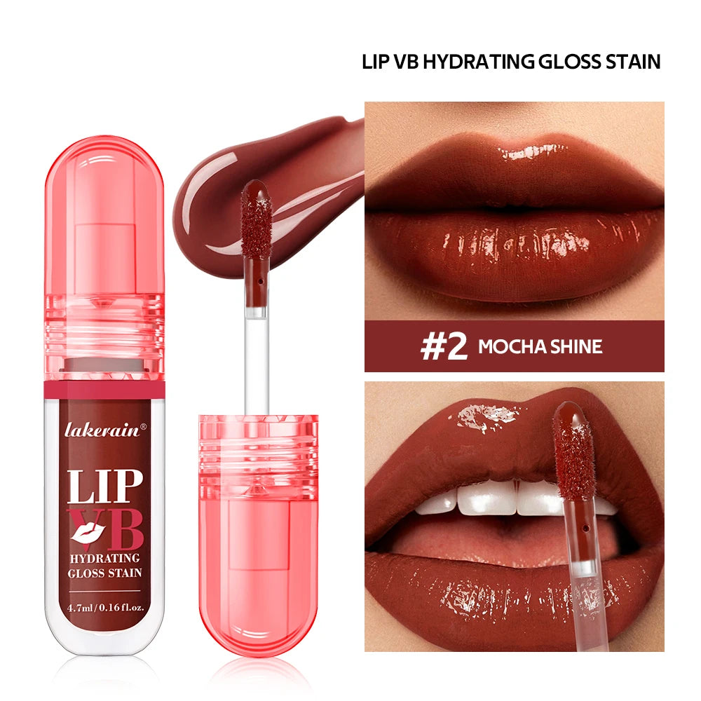 LIP VB Hydrating Gloss Stain | 12HR Moisture & Lasting Color