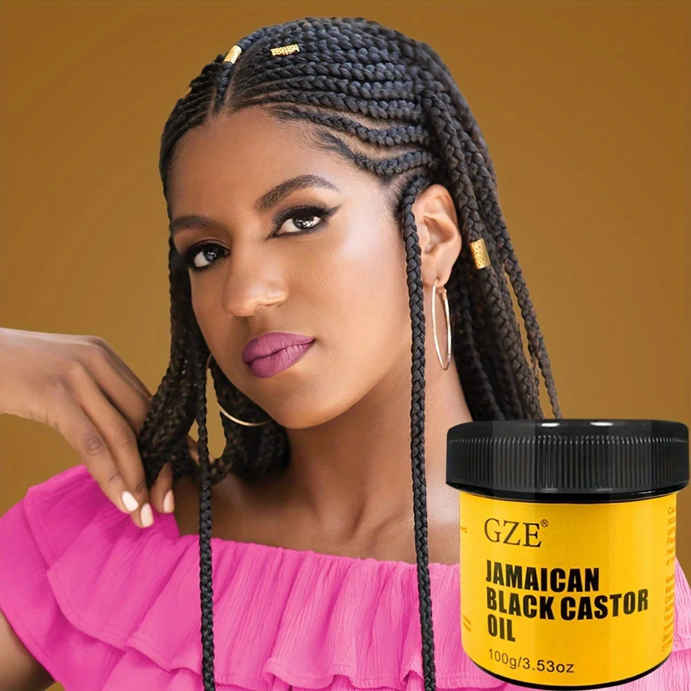 GZE Jamaican Black Castor Oil – Cold-Pressed Hair & Skin Oil