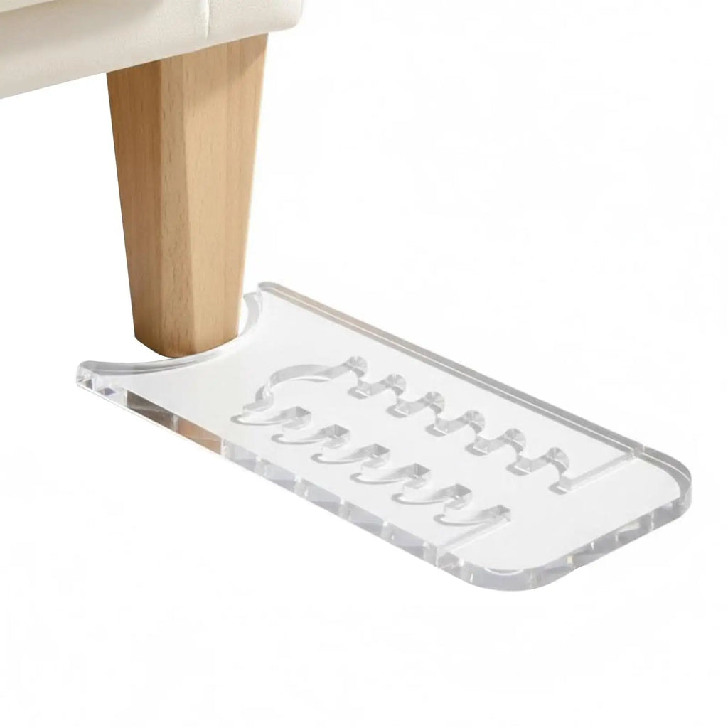 Couch Stoppers Protects Walls FurnitureAdjustable Clear Acrylic Wall Spacer Couch Stoppers Furniture mats Prevent Sliding Oasis Select