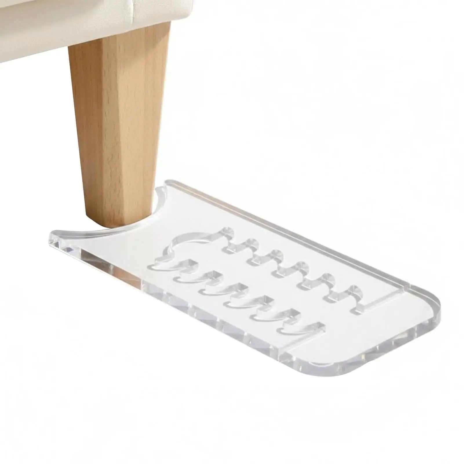 Couch Stoppers Protects Walls FurnitureAdjustable Clear Acrylic Wall Spacer Couch Stoppers Furniture mats Prevent Sliding Oasis Select
