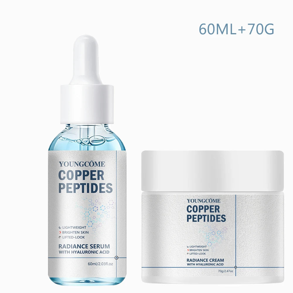 YOUNGCOME Copper Peptides Radiance Cream & Serum Set