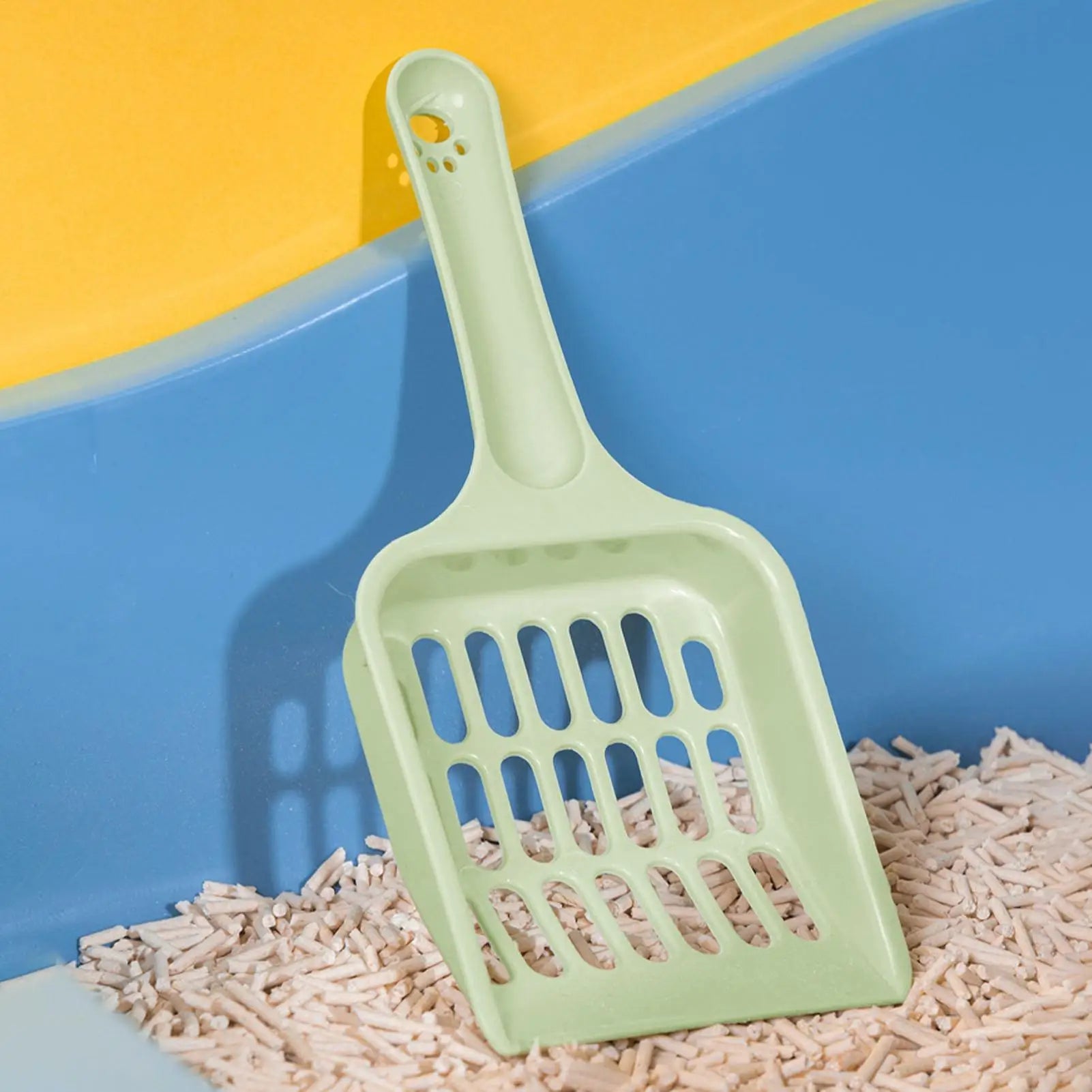 Cat Litter Scoop pet litter shovel Candy color appearance horizontal handle cat toilet shovel poop pickup Cat cleaning supplie Oasis Select