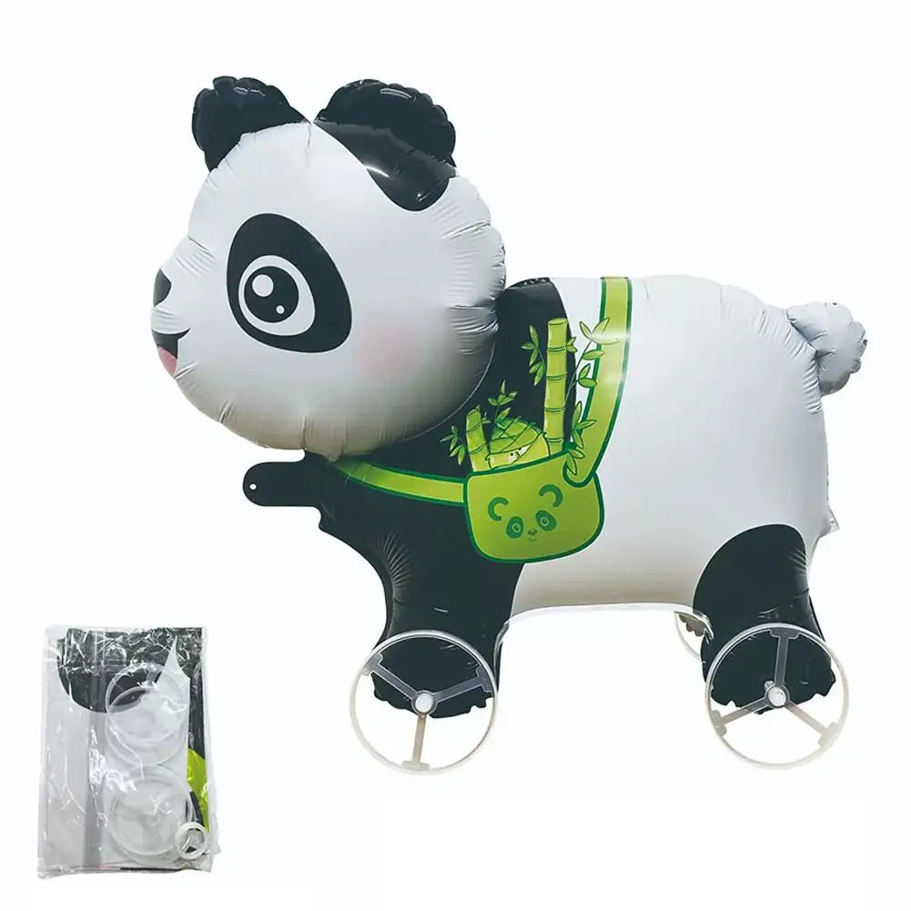 Walking Animal Foil Balloons with Wheels – Kids Party Decor