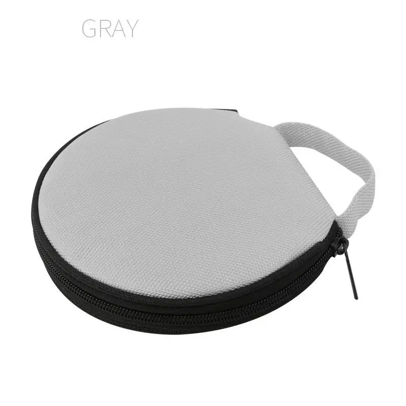 Round Oxford Cloth Zipper Storage Pouch – Travel & Home Organizer