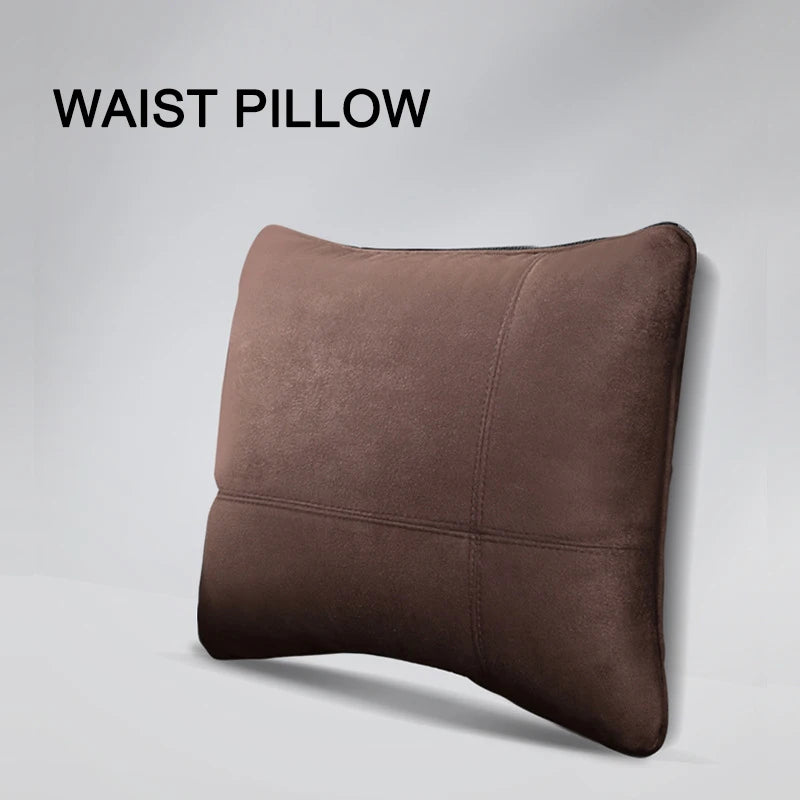 Car Headrest Soft Car Seat Support Waist Pillow Adjustable Auto Seat Cover Head Neck Rest Cushion Neck Lumbar Cushion Pillow Oasis Select Waist Pillow 1