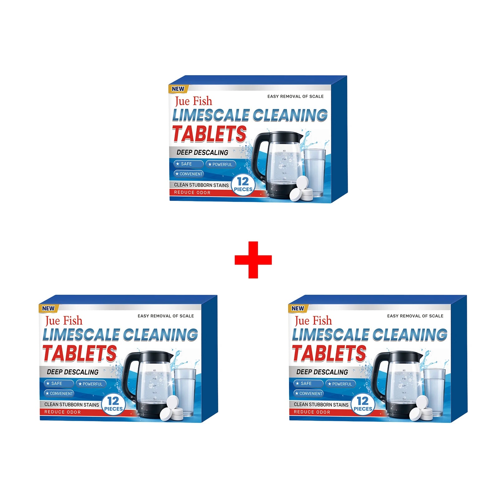 Scale Cleaning Tablets for Kettle Coffee Maker Removes Hard Water Stains Eliminate Odor Reducer Limescale Cleaning Tablets Oasis Select 3 X 12pcs boxed