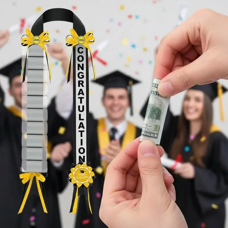 Class Of 2026 Graduation Money Lei Necklace With Cash Holder Elegant Garland Graduation Parties And Celebration Oasis Select