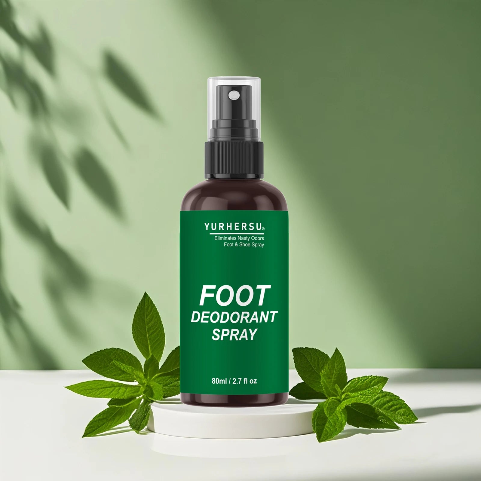 YURHERSU Foot Deodorant Spray – Odor Control & Nourishing Foot Deodorant Spray Oasis Select