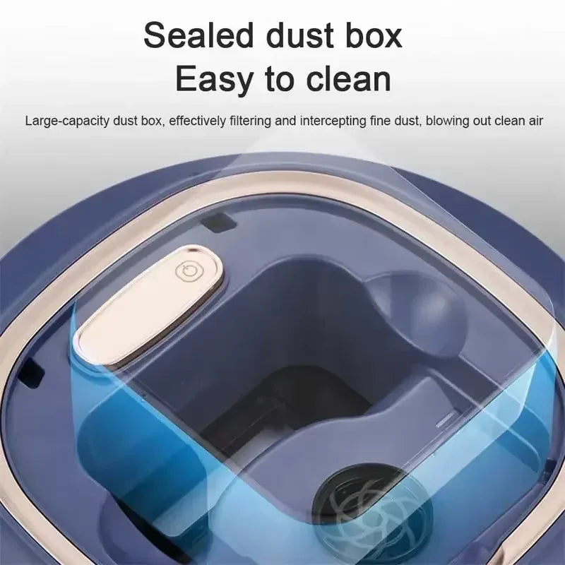 3-in-1 Smart Robot Vacuum – Sweep, Mop & Brush, 60-Min Run