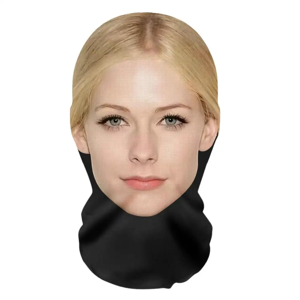 2025 New 3D Printed Mask Funny Mesh Mask Full Face Headwear Elastic Mesh Cosplay Headwear Balaclava Hood Hat Headgear Oasis Select E