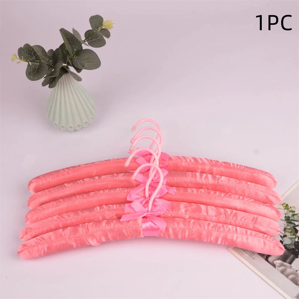 Satin Padded Clothes Hanger – Non-Slip, Silk Wrapped & Slim