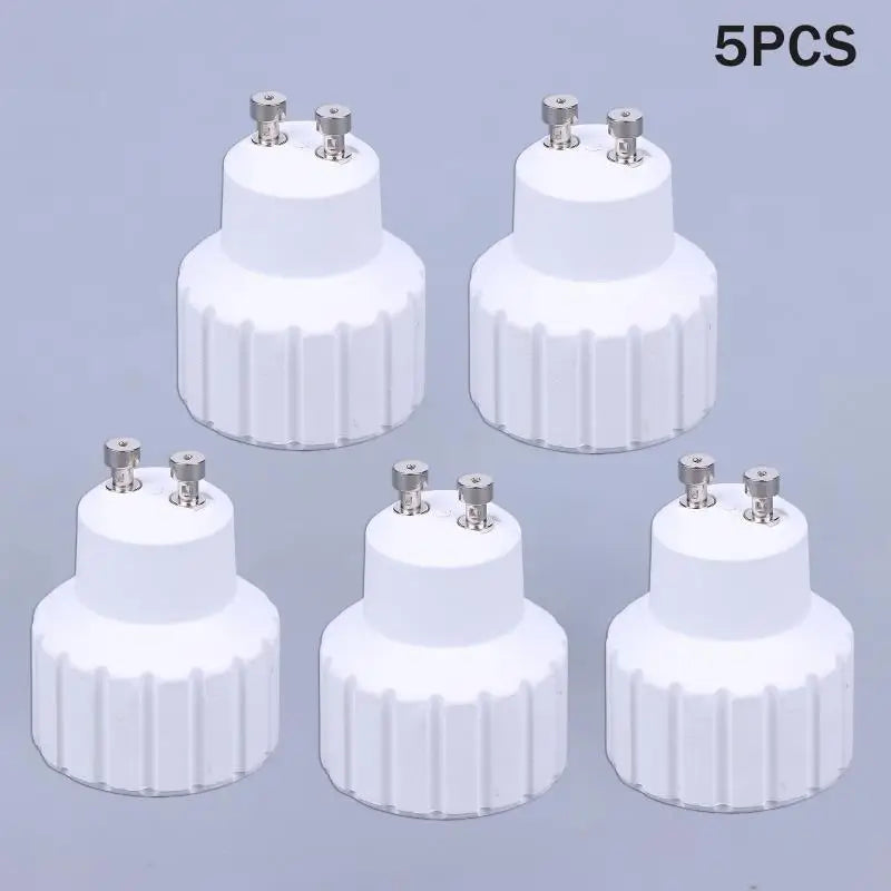 1/3/5PCS GU10 To Gu10 Gu10-Gu10 CFL LED Spotlight Socket Extender Lamp Bub Base Holder Converter Adapter Oasis Select A3