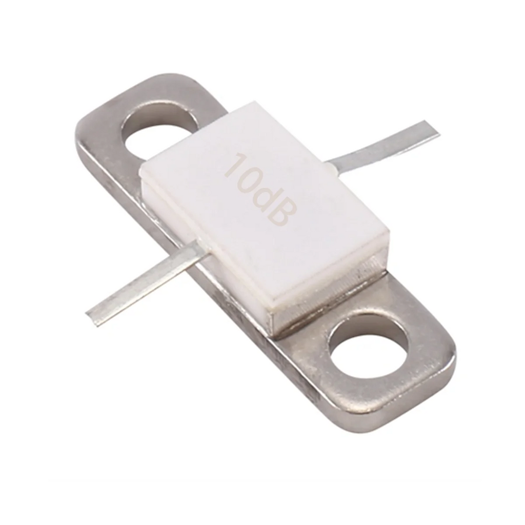 10DB Attenuator 100Watt ATTENUATORS FLANGED 100Watts 10DB DC-3GHz 50Ohms Full Flange 50OHM DC-3.0Ghz LOW VSWR Oasis Select