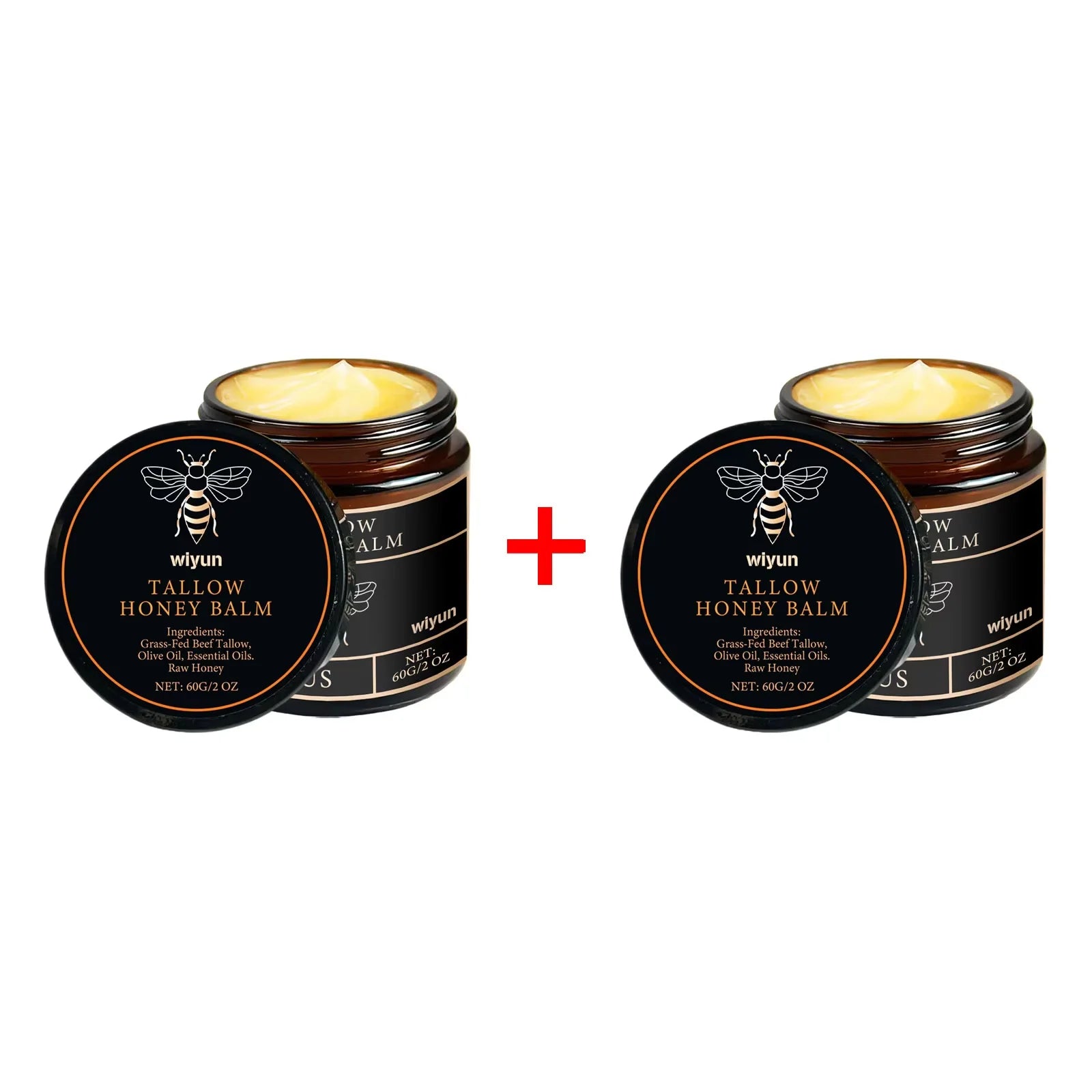 WIYUN Beef Tallow & Honey Face Cream | Moisturizing & Brightening