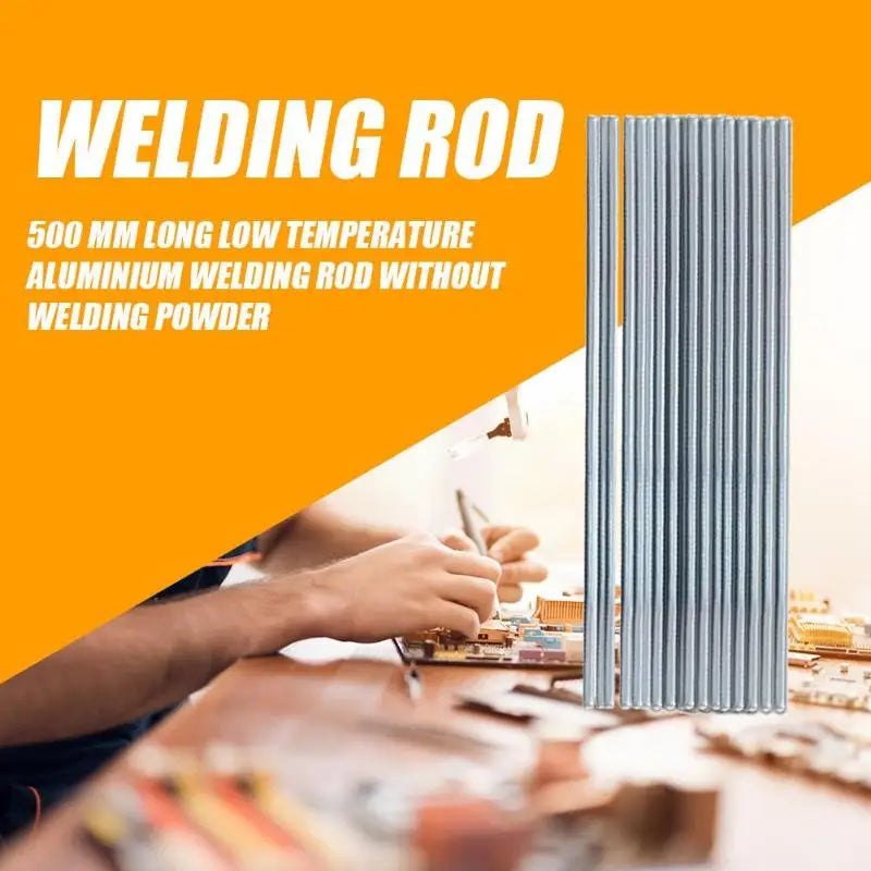 JUSTINLAU 1.6/2.0 330mm Aluminum Welding Strip Flux Cored Low-temperature Brazing Wire Air Conditioning Aluminum Repair Oasis Select