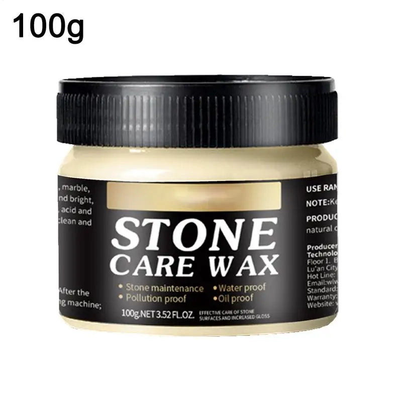 Stone Polishing Wax Instant Natural Polish Tool for Stone Waterproof Portable Polishing Wax Stone Care Products for Remove dirt Oasis Select