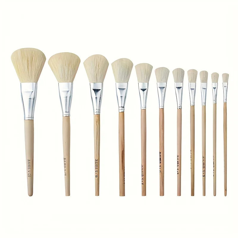 14-piece high-quality soft color painting S-pen, coloring brush, suitable for glue, glass, ceramic painting, traditional paintin Oasis Select