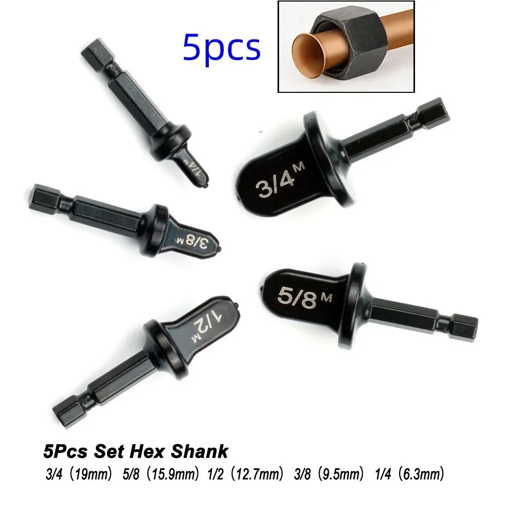 6pc Hex Tube Expander Set – HVAC Swaging & Flaring Tools HVAC Tube Expander Set Oasis Select C 5Pcs Hex
