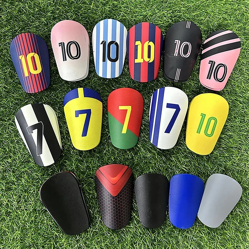 1Pair Mini Football Shin Pad Leg Protector Wear-resistant Shock Absorbing Leg Protector Soccer Training Shank Board Oasis Select