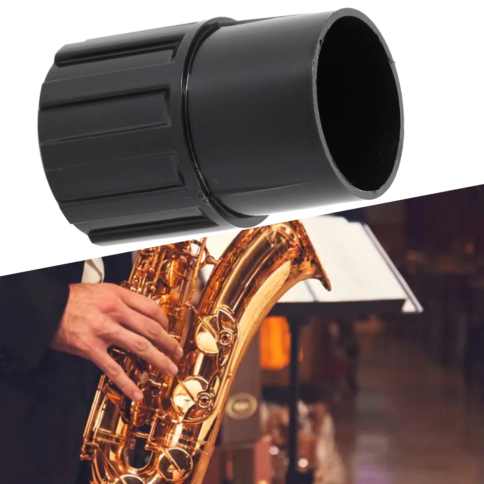 16-28mm Saxophone End Plug Stopper Sax Protection Cap Parts Alto Tenor Soprano Sax Wind Instruments Accessories Lightweight Oasis Select