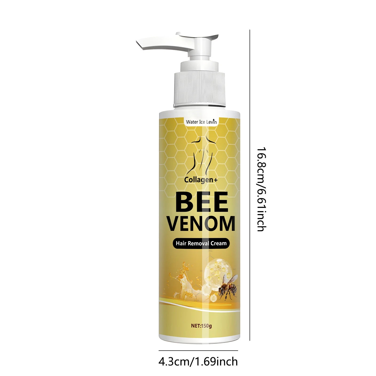 Lemon Bee Venom Hair Removal Cream – Gentle, All Skin Types Hair Removal Cream Oasis Select
