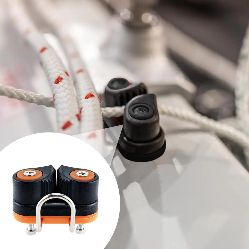 Carbon Fiber Cam Cleat With Ball Bearings Composite Rope Lock For Marine Sailing 1PC Sailboats Kayak Cam Cleat Cable Clamps Oasis Select