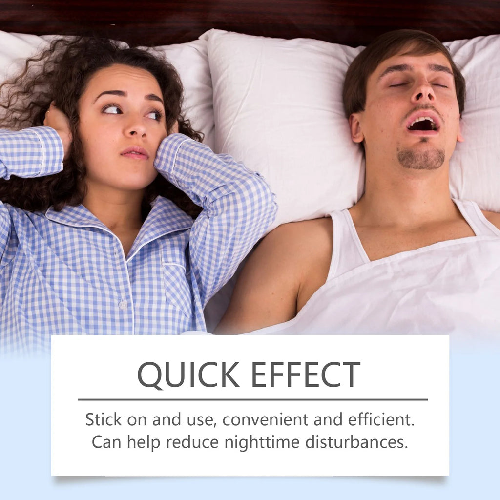 Ximonth Stop Snoring Sleep Care Patch Improve Breathing Helping Sleeping Easy Using Anti Snore Adult Mouth Correction Stickers Oasis Select