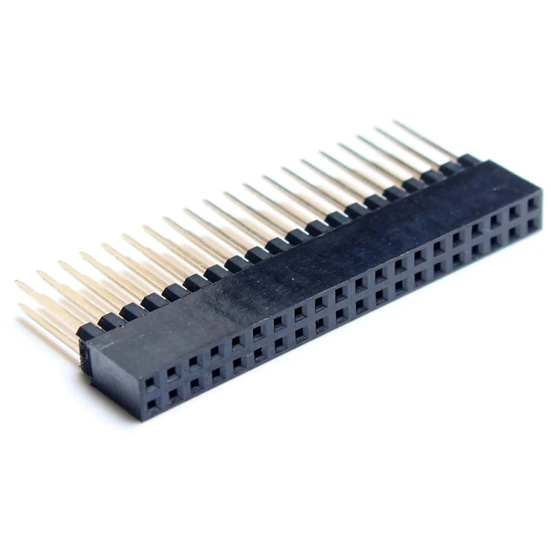 2 x 20(40 Pin) Stacking Header for A+/B+/Pi 2/Pi 3 Extra Tall Header (Pack of 4) Oasis Select