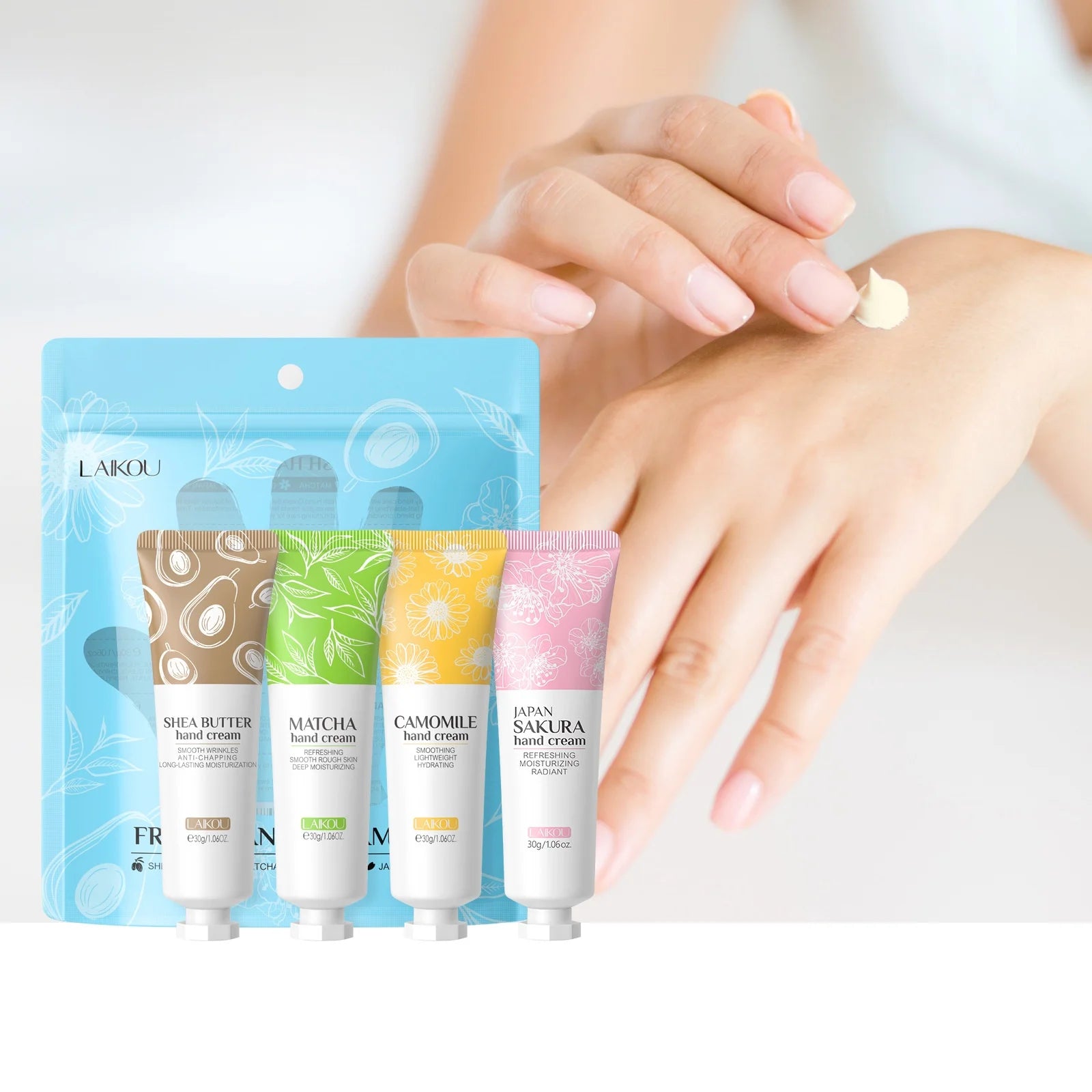 LAIKOU Hand Cream Set – Moisturizing, Nourishing & Non-Greasy