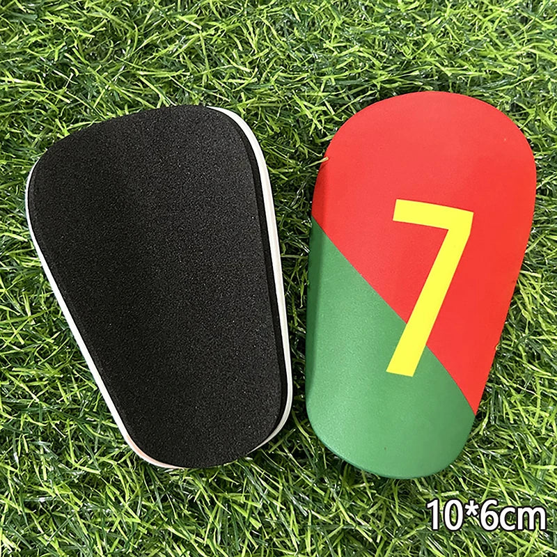 1Pair Mini Football Shin Pad Leg Protector Wear-resistant Shock Absorbing Leg Protector Soccer Training Shank Board Oasis Select 106CM Green