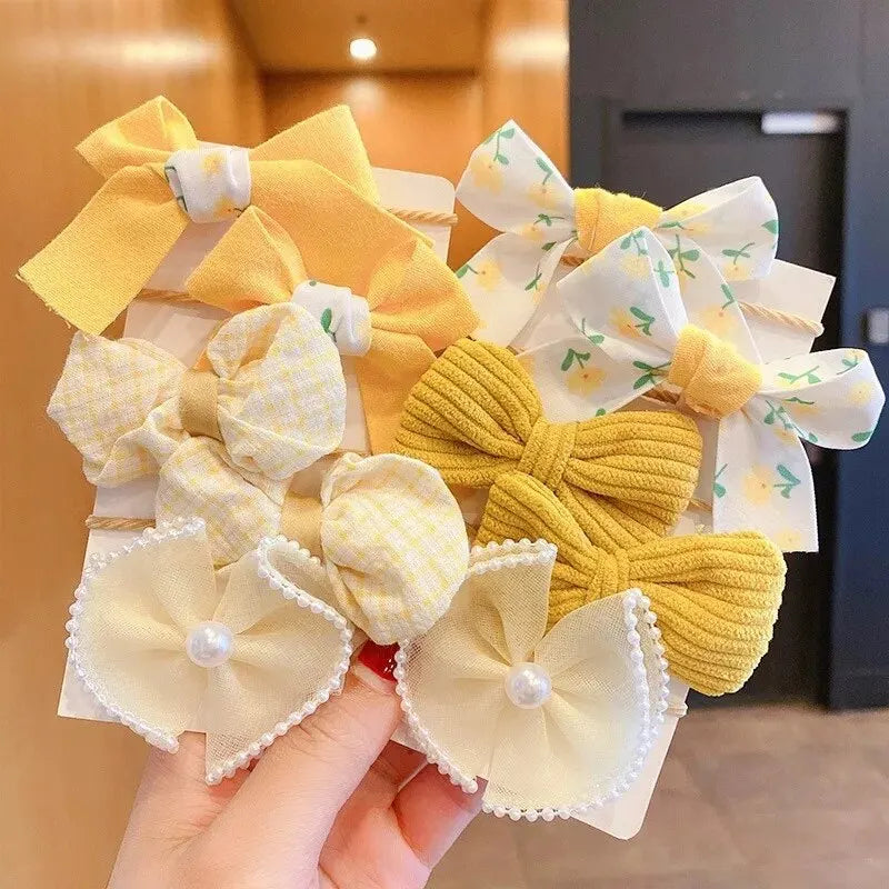 10pcs Aesthetic Hair Scrunchies – Cute Elastic Hair Ties, Soft Fabric Hair Bands, Stylish Headbands for Everyday Wear Oasis Select 10pcs-9