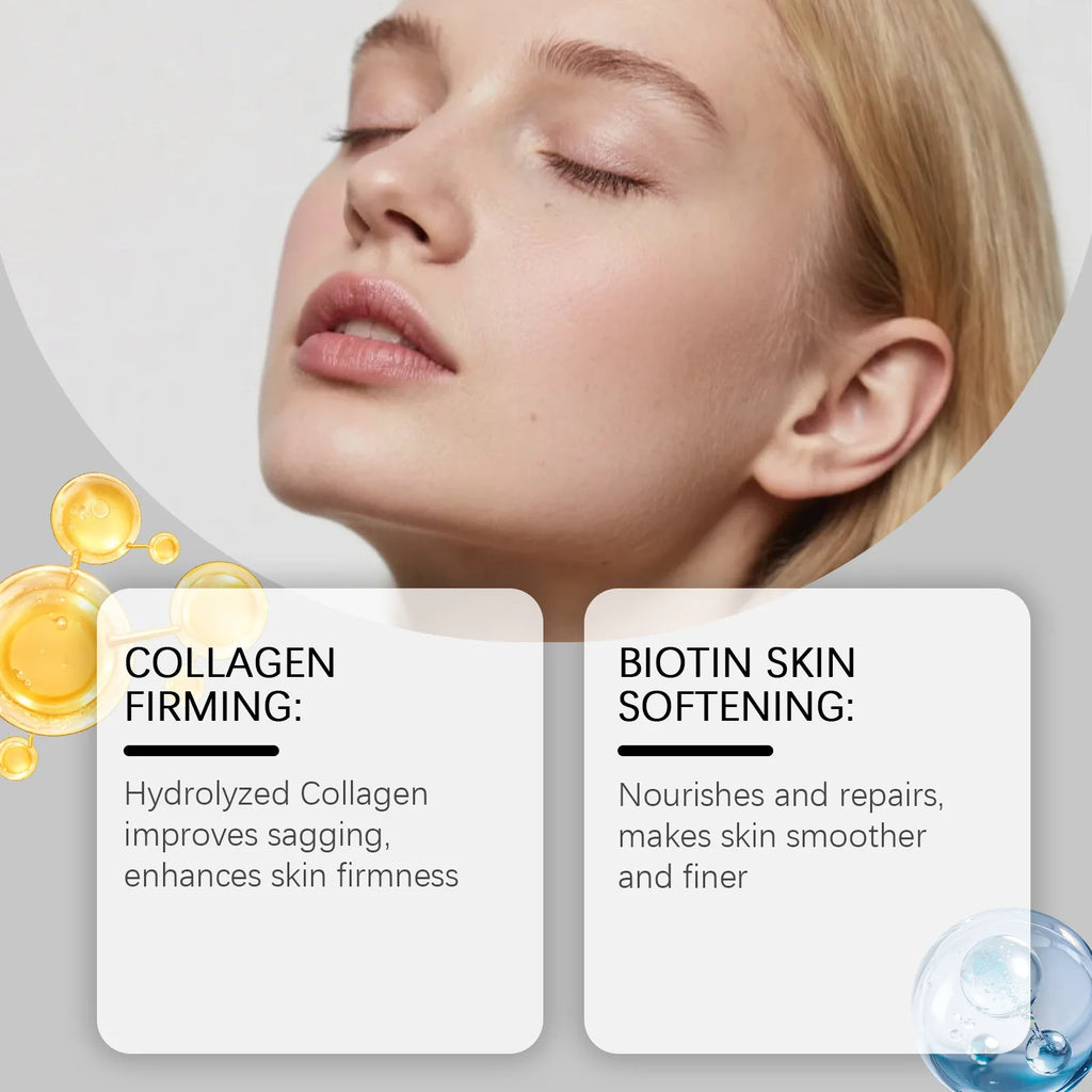 Collagen & Biotin Day & Night Face Cream – Hydrating Moisturizer Face Moisturizer Cream Oasis Select