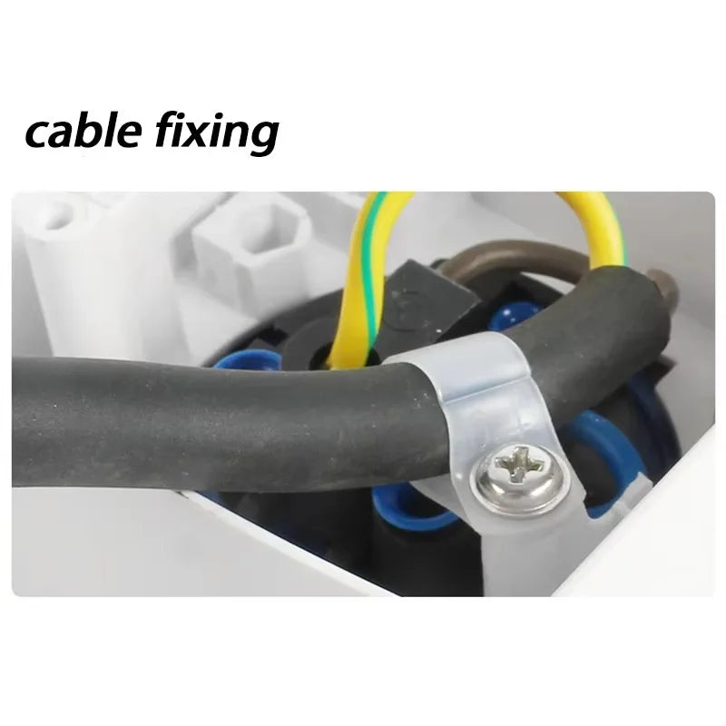 External Flush Hook Up RV External Electrical Socket with Cover 220V-240V 16A Waterproof Plug Socket Apply To Caravan Camper Car Oasis Select