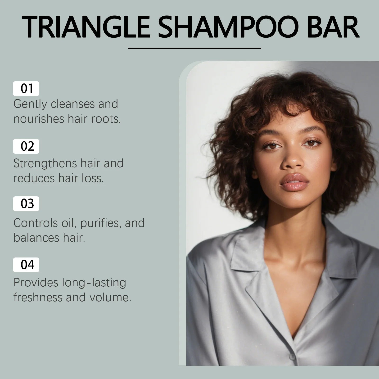 HOEGOA Anti-Hair Loss Shampoo Bar – Scalp & Volume 120g Solid Shampoo Bar Oasis Select