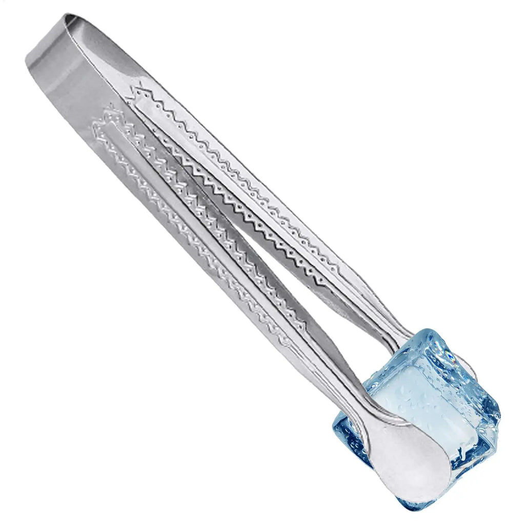 1PC Stainless Steel Food Tongs Ice Tongs Multi-purpose Ice Cube Sugar Clamp Mini Food Clips for BBQ Party Bar Kitchen Gadgets Oasis Select