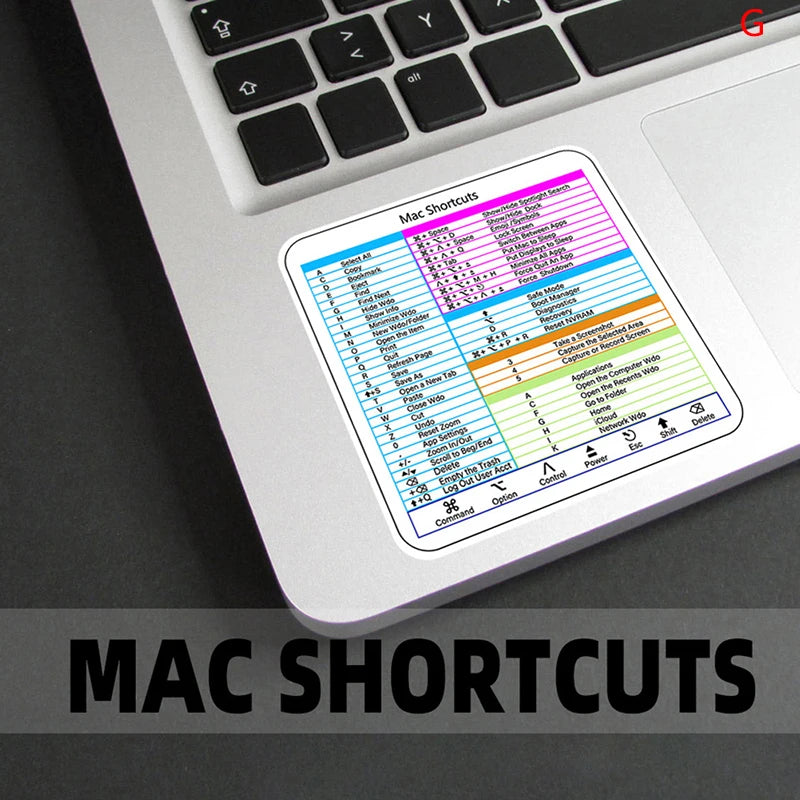 Windows PC Keyboard Shortcut Sticker – 14 Styles | PVC