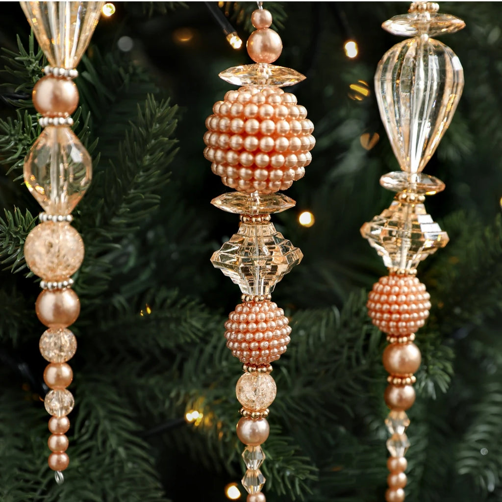 Acrylic Crystal Christmas Tree Hanging Ornament Pendant