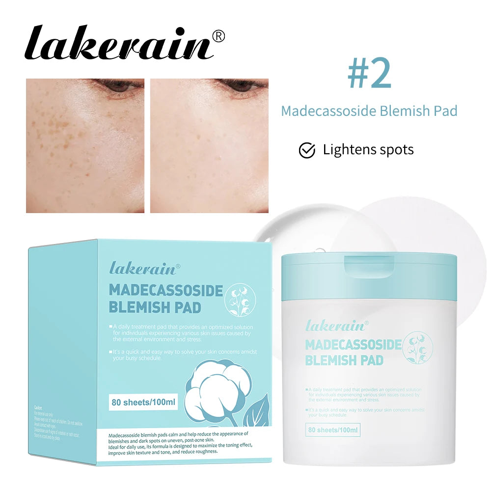 Lakerain Makeup Cotton Pad Teatree Pad Facial Toner Soothing Cotton Pad Calm Sensitive Skin Mild Texture Cotton Pad Oasis Select blue