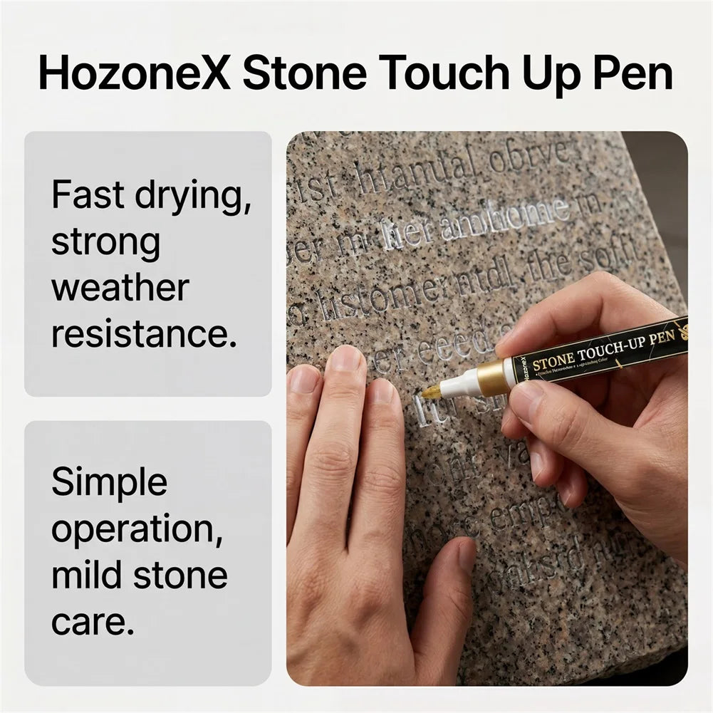 Tombstone Marker Pen – Waterproof Permanent Ink for Stone