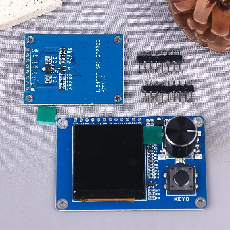 1.54 Inch TFT LCD Display Module With EC11 Rotary Encoder Button, IIC/I2C SPI Interface 240x240 For Arduino ESP32 ESP8266 DIY Oasis Select