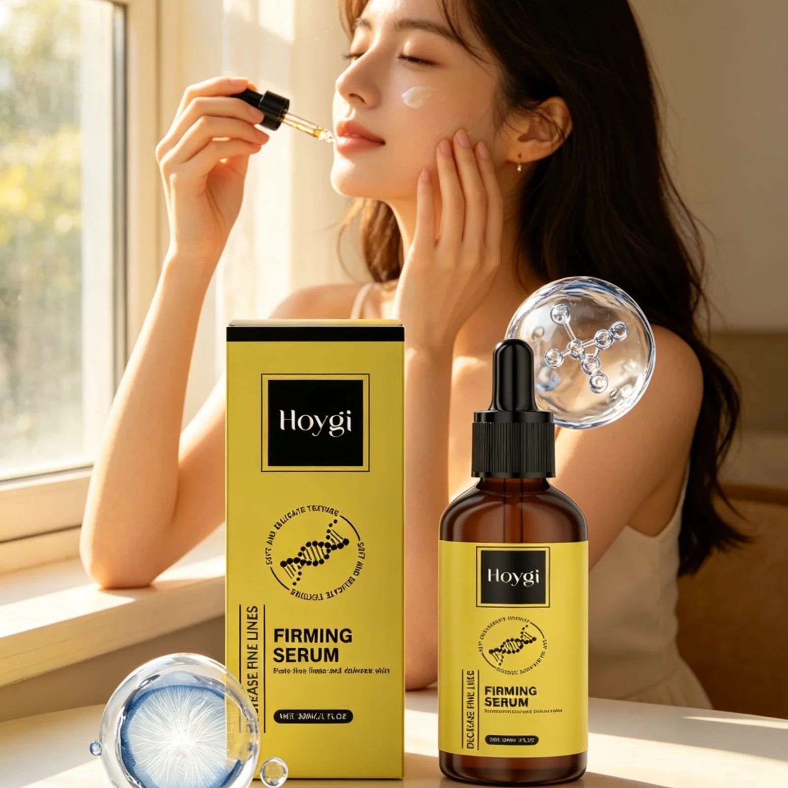 Hoygi Face Firming Serum – Anti-Aging & Deep Moisturizing Anti-Aging Face Serum Oasis Select
