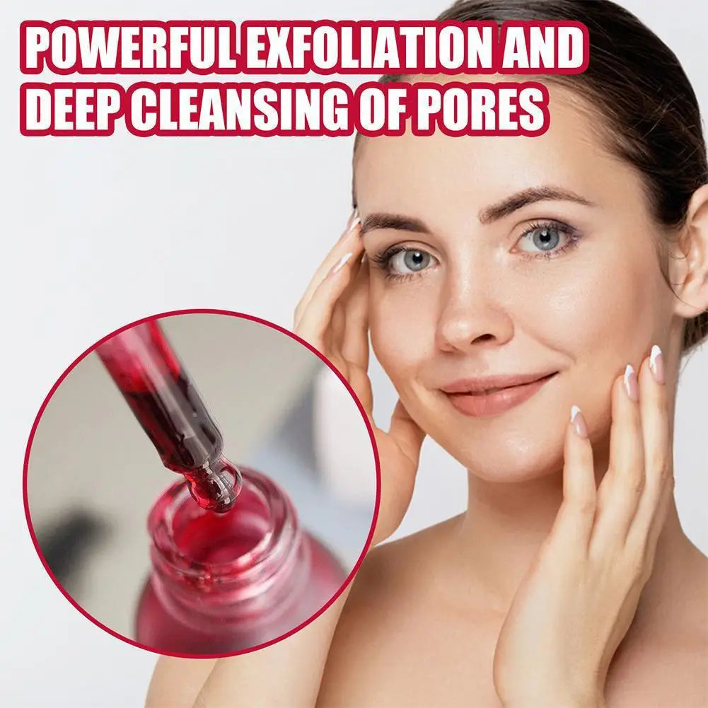 1/2PCS Salicylic Acid Shrink Pores Serum Exfoliating Moisturizing Nourish Smooth Pores Repair Essence For Acne Blackhead & Pores Oasis Select