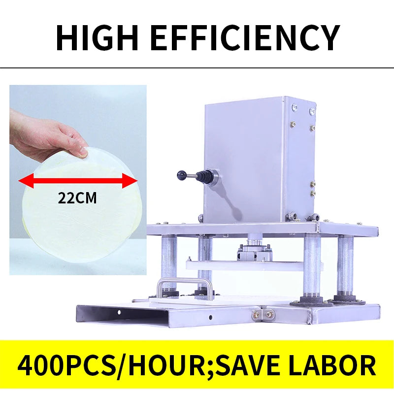 Electric Commercial Dough Press Machine 400pcs/H | LZHZXY 55W