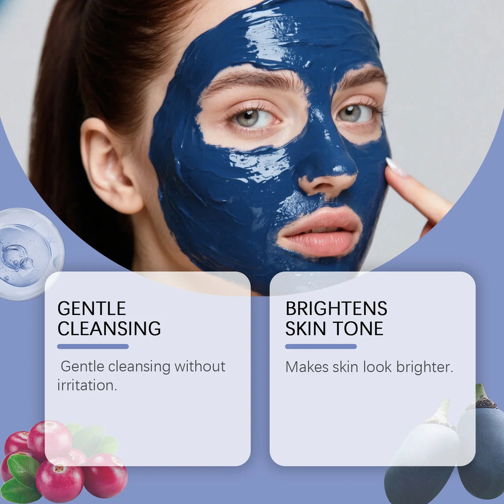 Facial Mask Powder Gentle Cleansing Pores Oil Control Brightening Increasing Elasticity Deep Hydration Glowing Skin Care Product Oasis Select
