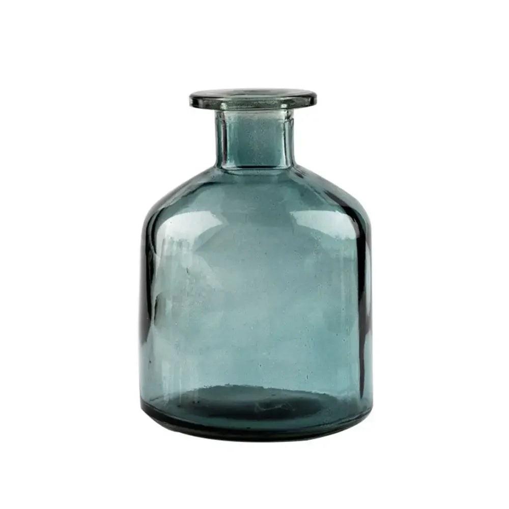 Transparent Glass Flower Vase | Modern Hydroponic Table Decor Glass Flower Vase Oasis Select Green-Dadu