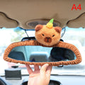 Car Headrest Neck Pillow Capybara Plush Shoulder Protection Cute Tissue Box Kawaii Car Decoration Of Car Supplies Plushie Gift Oasis Select A4