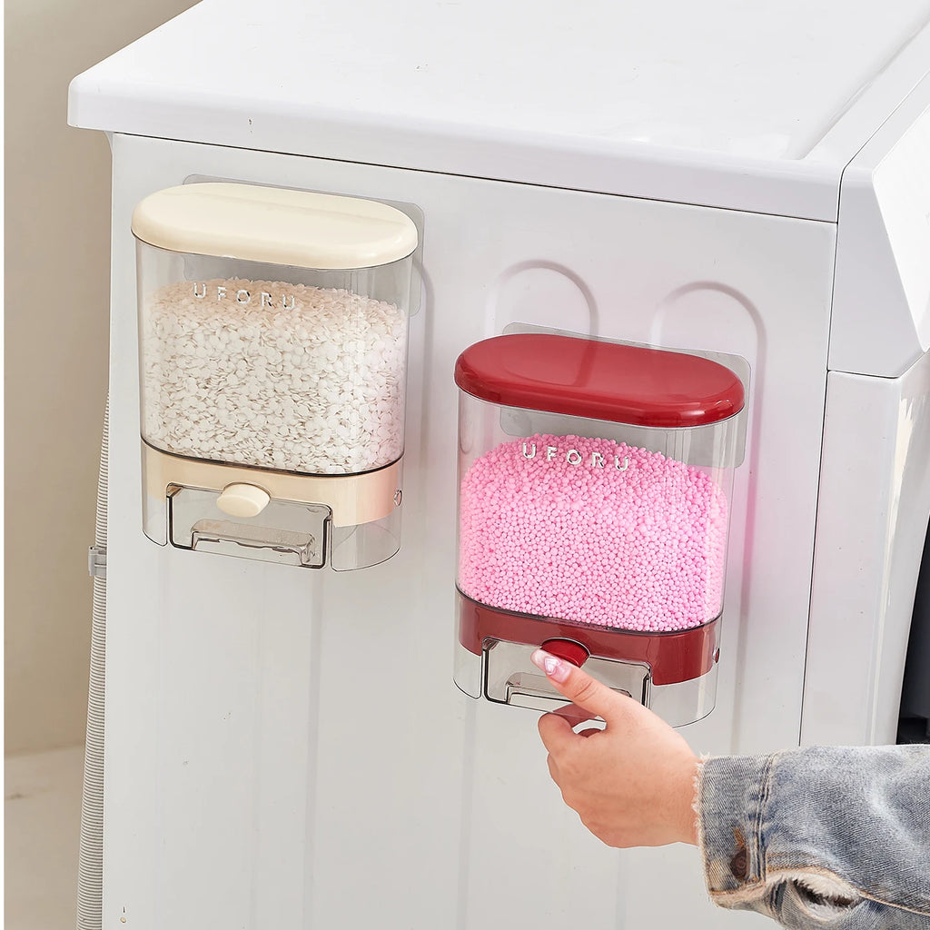 Laundry Detergent Dispenser, Scent Booster Beads Dispenser for Laundry Room Organization, Suitable for Beads, Stain Remover Powd Oasis Select