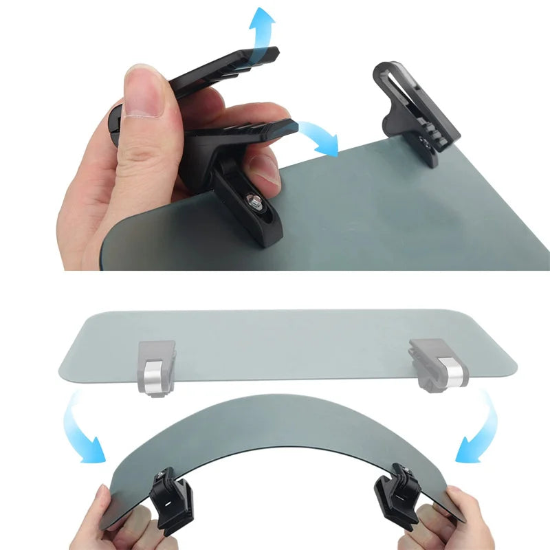 Car Visor Extender Windshield Sun Blocker Anti-Glare Weatherproof Sunvisor Extension Car 180-Degree Rotation Car Sun Blocker Oasis Select